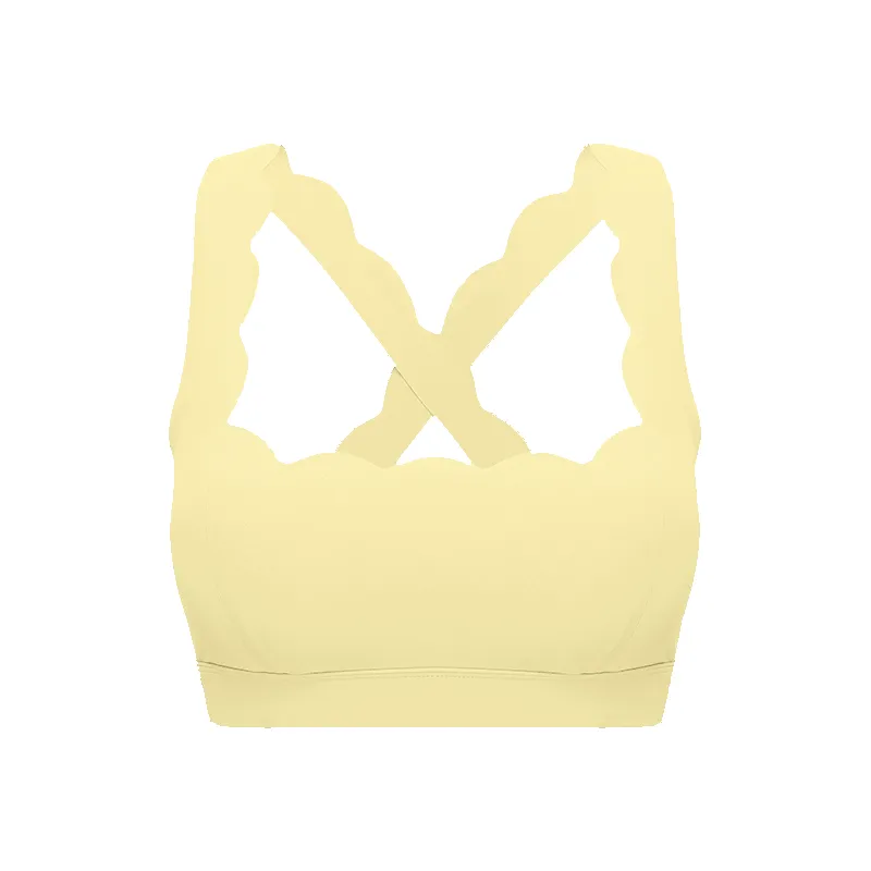 Cross Back Sports Bra sold by WISKII Active