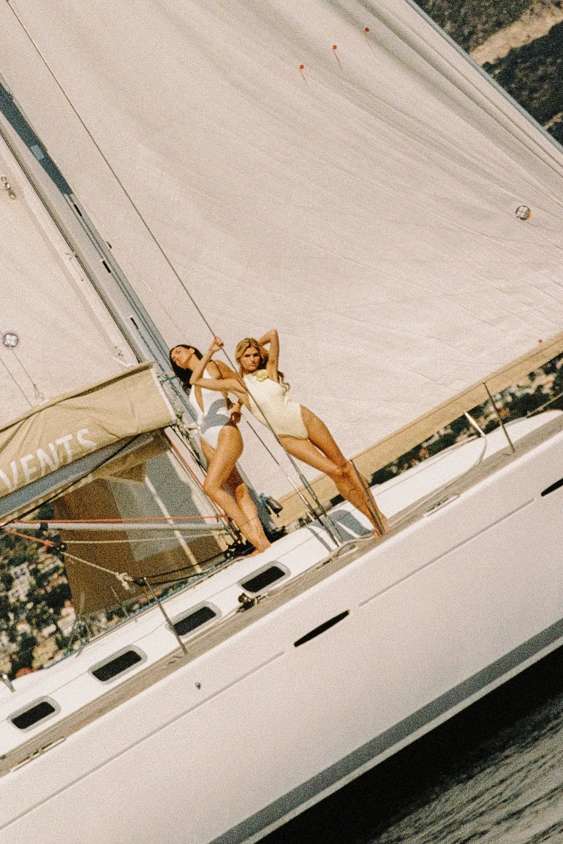 Riviera Floral Backless One-piece Swimsuit sold by WISKII Active product image thumbnail 3