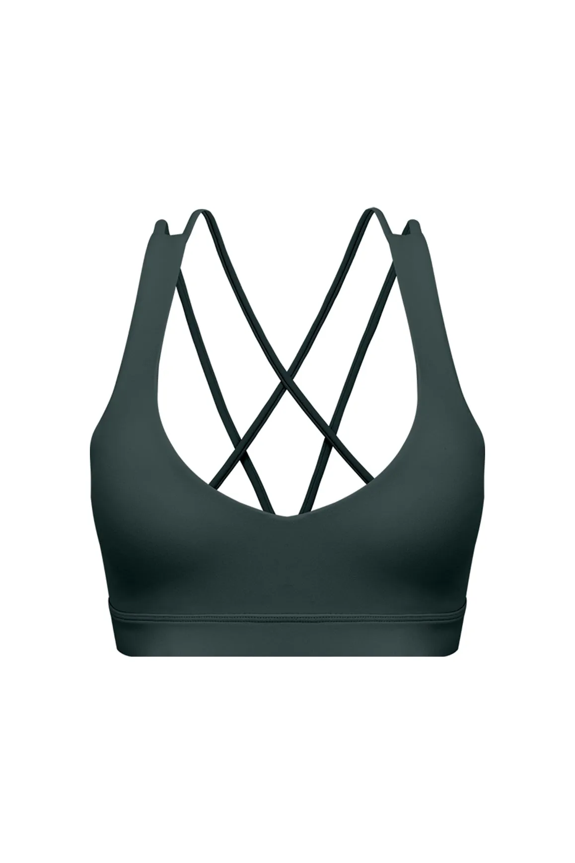 Scoop Neck Crossback Bra sold by WISKII Active