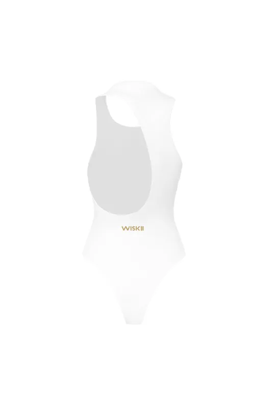Riviera Asymmetrical Back Bodysuit sold by WISKII Active