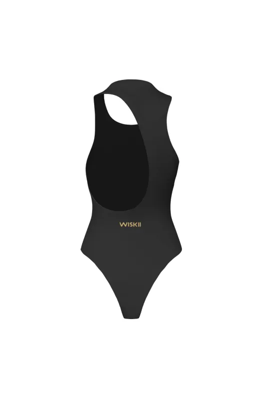 Riviera Asymmetrical Back Bodysuit sold by WISKII Active
