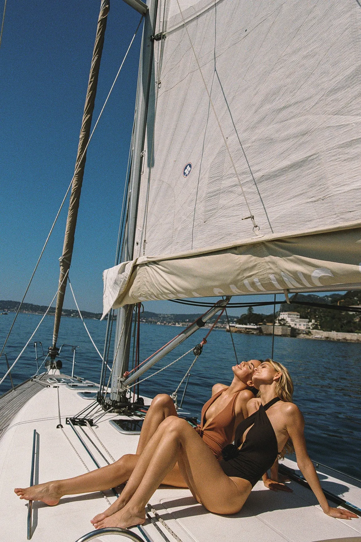 Riviera Floral Plunge One-Piece Swimsuit sold by WISKII Active product image thumbnail 5