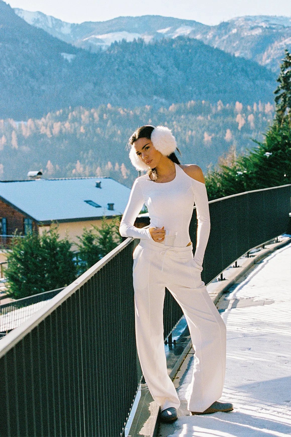 High-Waist Dreamy Wide Leg Pant sold by WISKII Active product image thumbnail 4