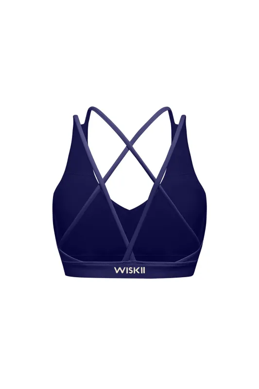 Scoop Neck Crossback Bra sold by WISKII Active