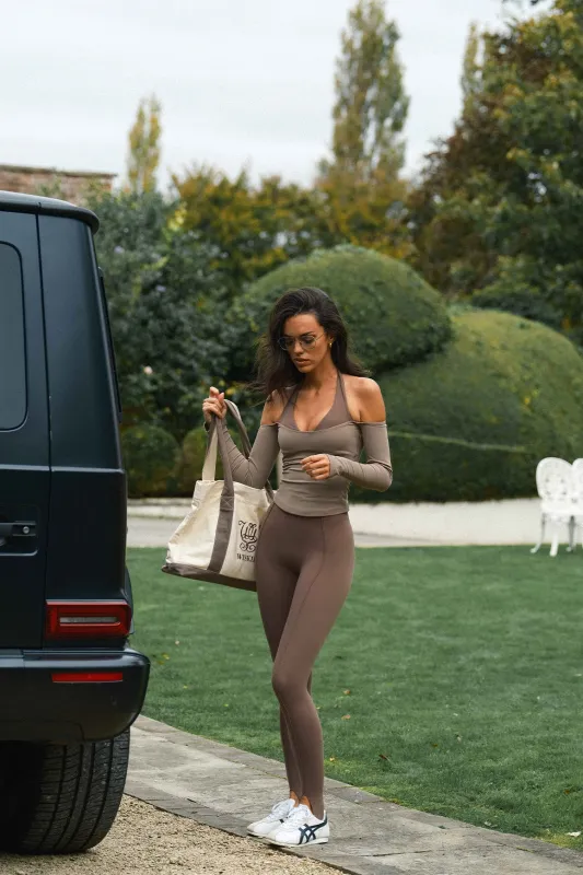 High-Waist Scrunch Stirrup Legging sold by WISKII Active