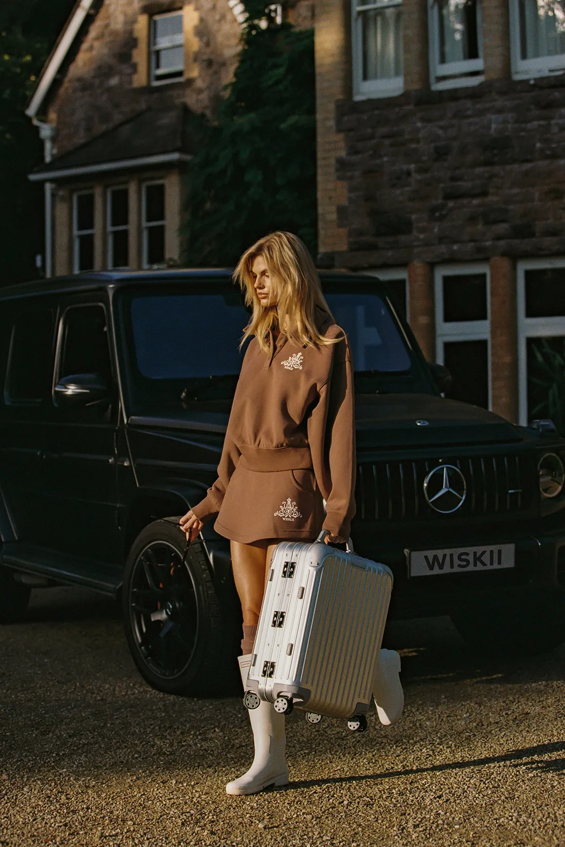 Polo Button Front Sweatshirt sold by WISKII Active product image thumbnail 3