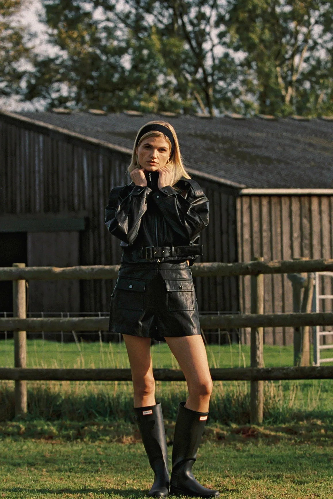 Retro Faux Leather Jacket sold by WISKII Active product image thumbnail 3