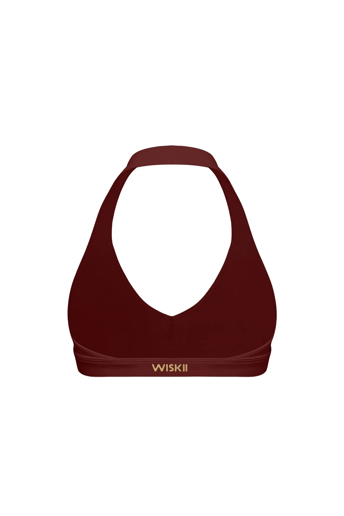 V-Cut Halter Bra sold by WISKII Active product image thumbnail 4
