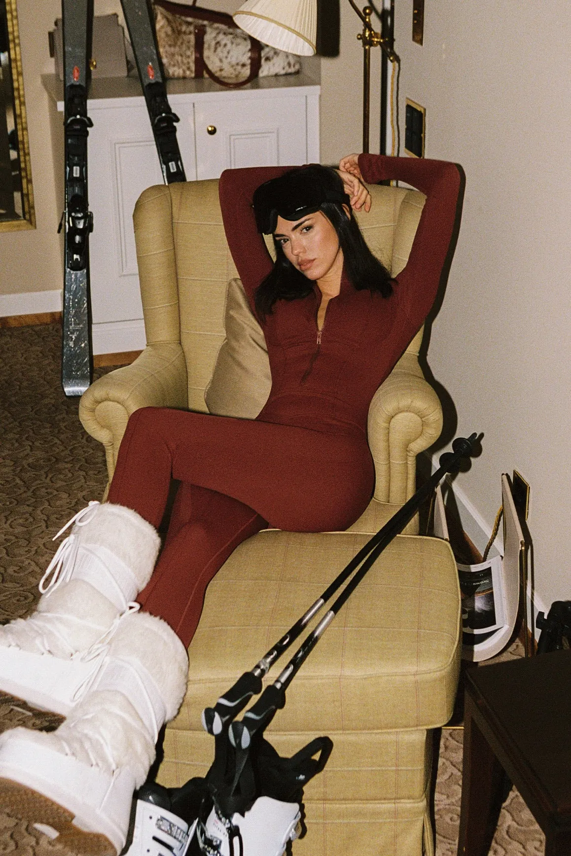Solace Tailored Zip Catsuit sold by WISKII Active product image thumbnail 2