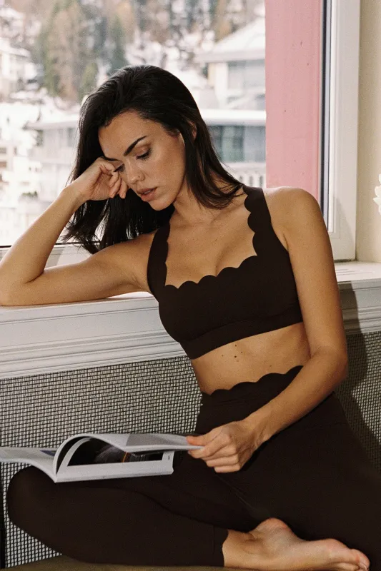 Cross Back Sports Bra sold by WISKII Active