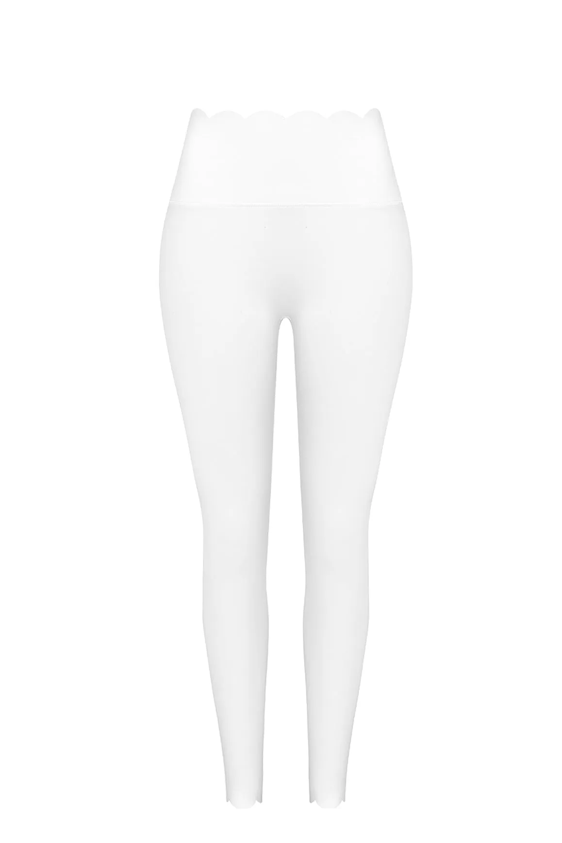 High-Waist Scallop Scrunch Legging sold by WISKII Active