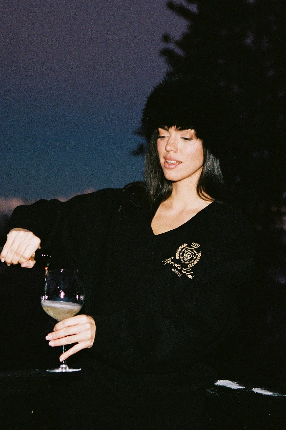 Retro Warm V-Neck Sweatshirt sold by WISKII Active