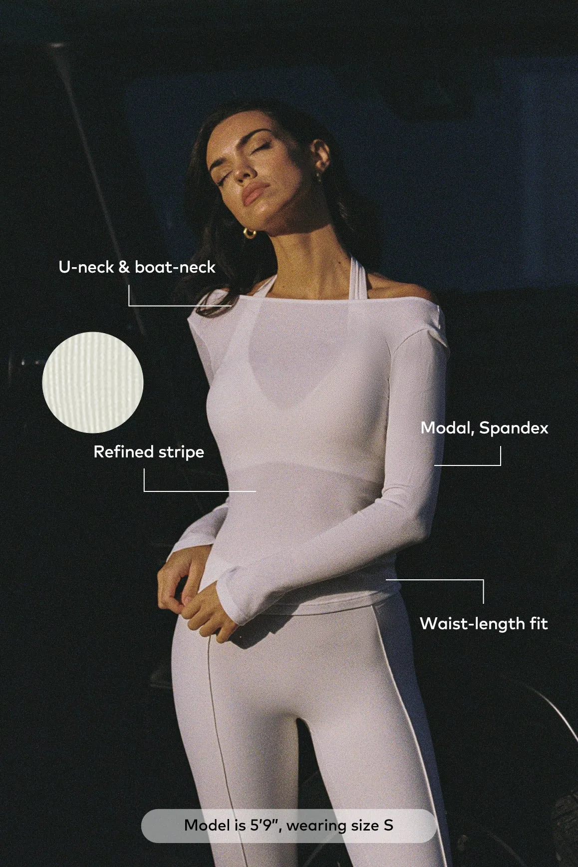 Duo Long Sleeve Top sold by WISKII Active product image thumbnail 2