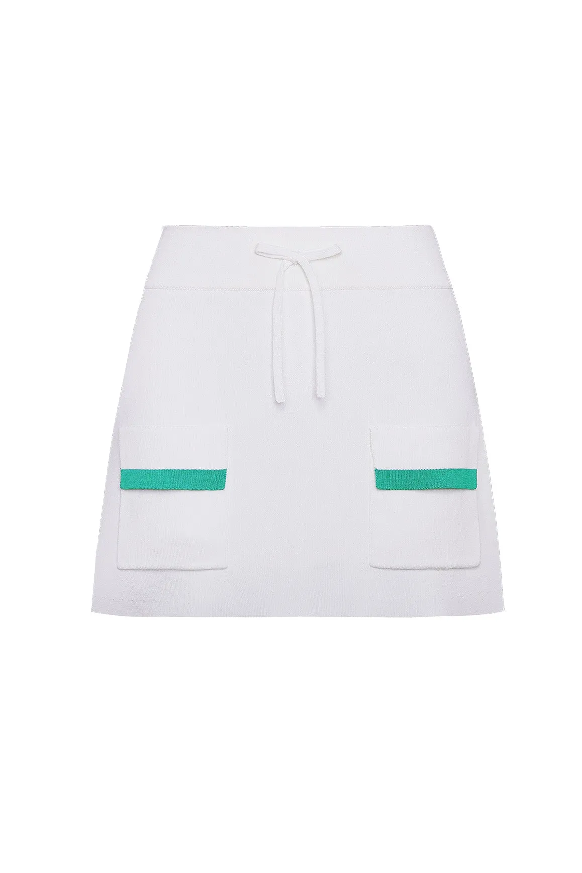 Serene Bow Knit Skirt sold by WISKII Active product image thumbnail 3