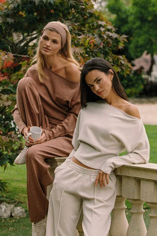 Vivid Asymmetric Long Sleeve Top made by WISKII Active