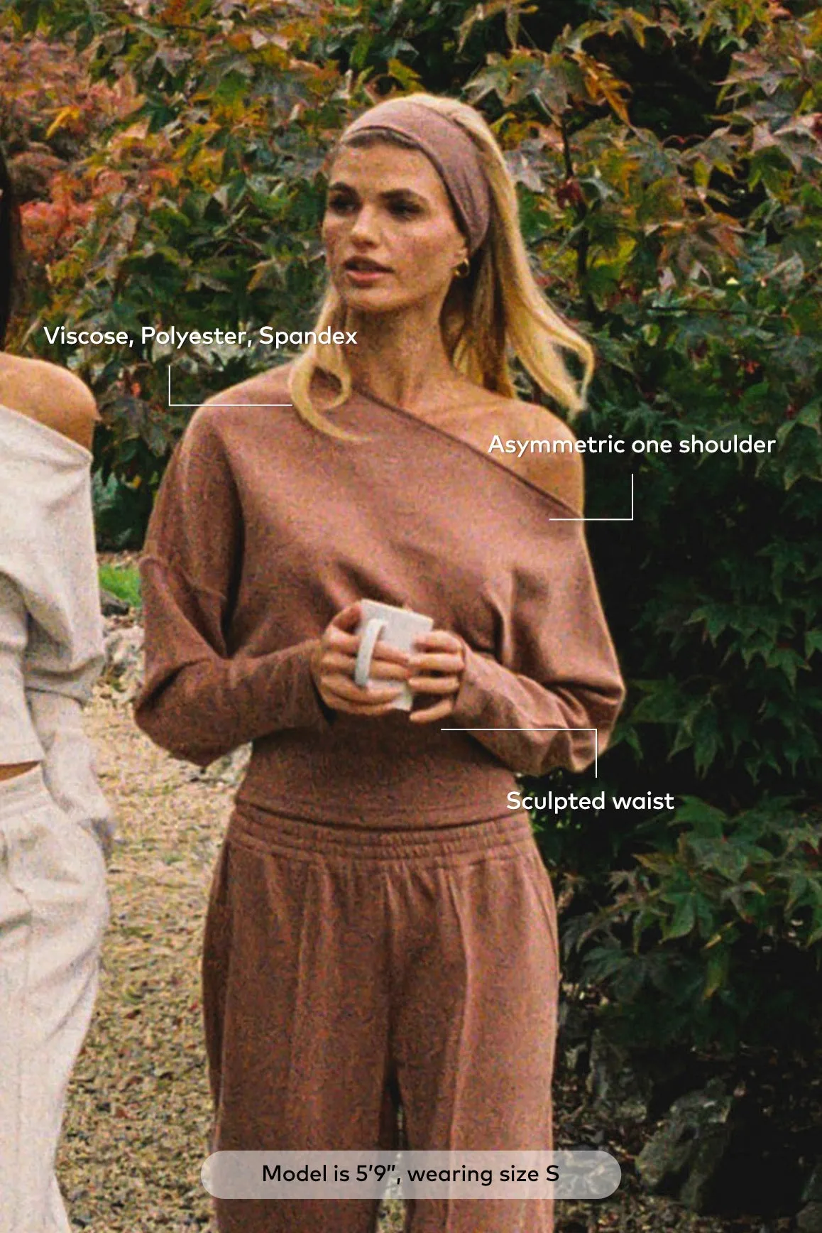 Vivid Asymmetric Long Sleeve Top sold by WISKII Active product image thumbnail 2
