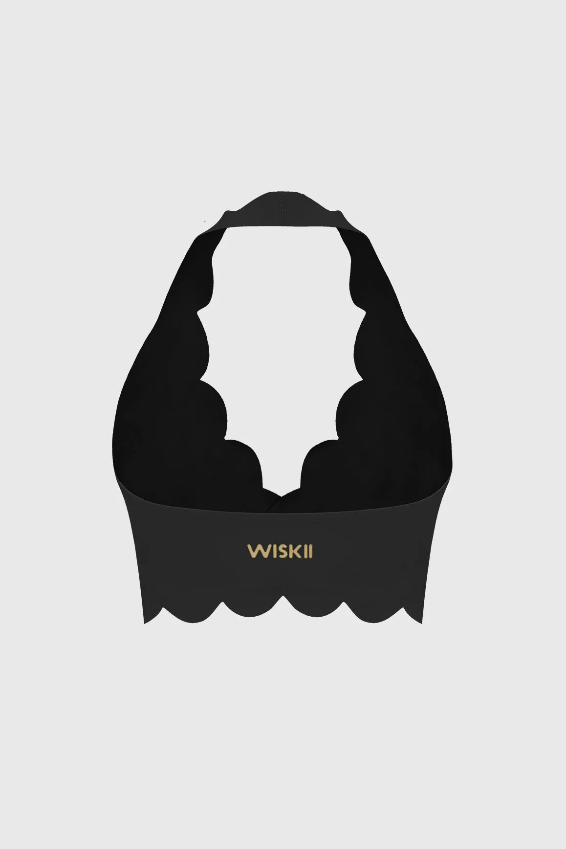 Dreamy Scallop Halter Bra sold by WISKII Active product image thumbnail 2