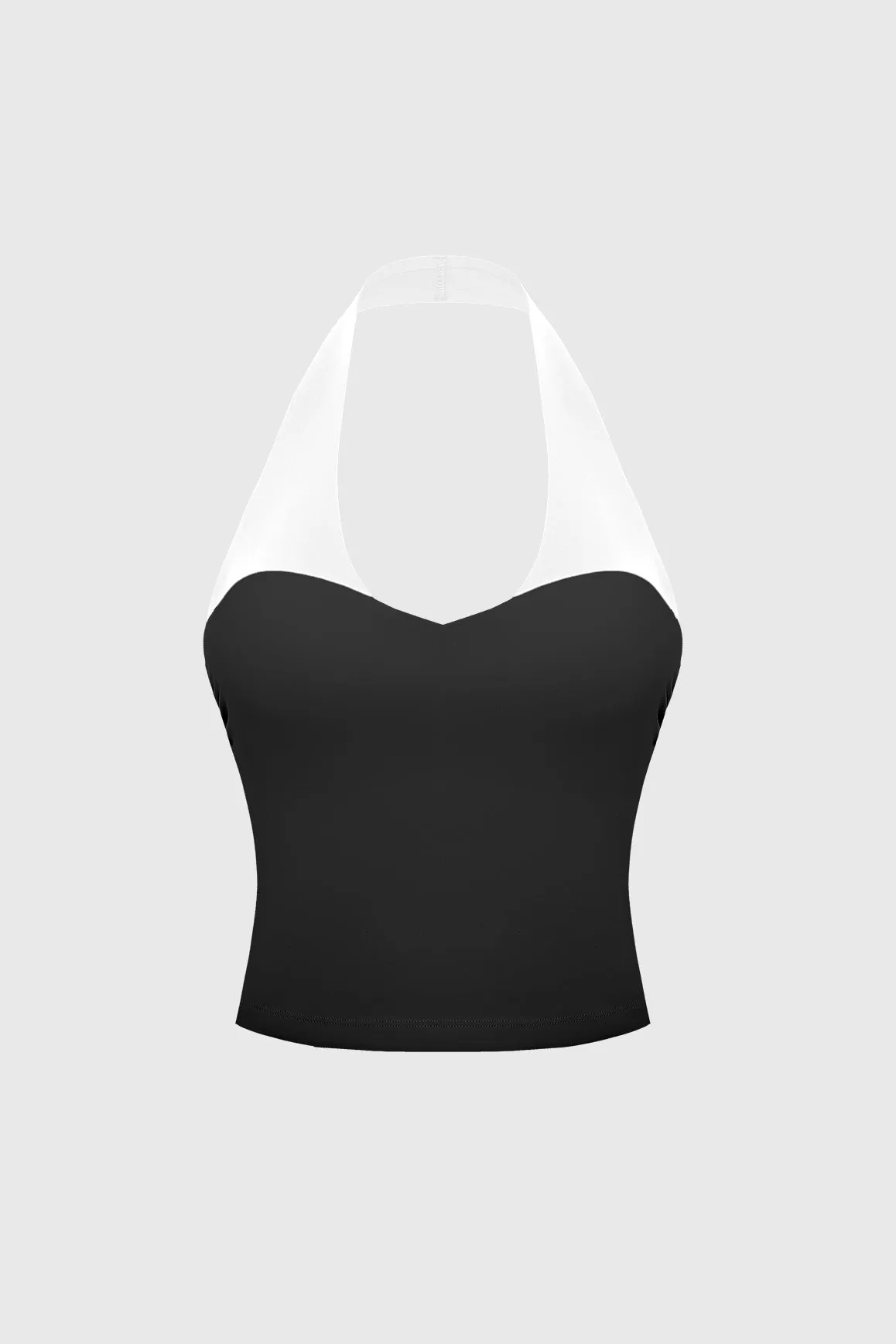 Riviera Contrast Halter Tank sold by WISKII Active
