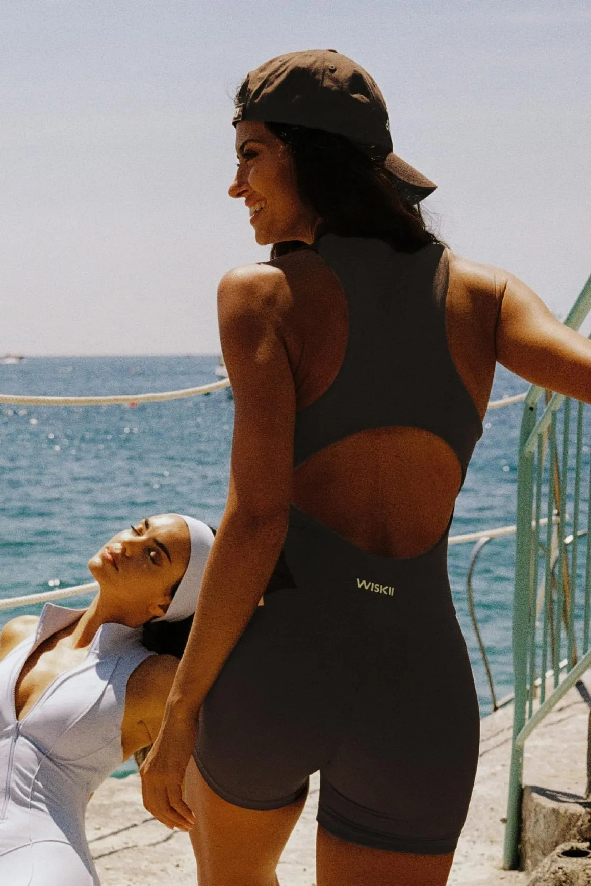 Hourglass Zip-Up Playsuit sold by WISKII Active product image thumbnail 2