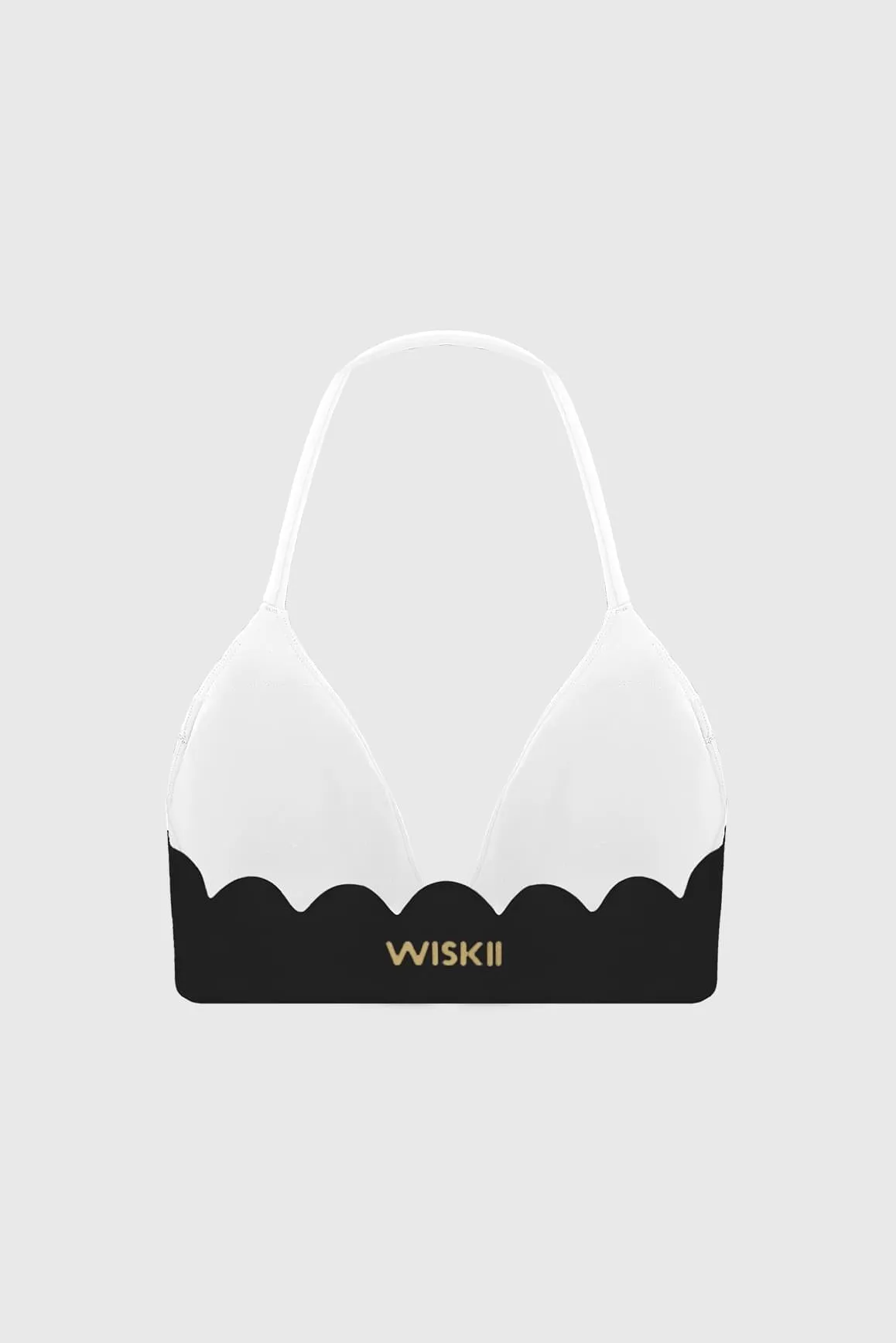 Scallop Contour Halter Bra sold by WISKII Active product image thumbnail 3