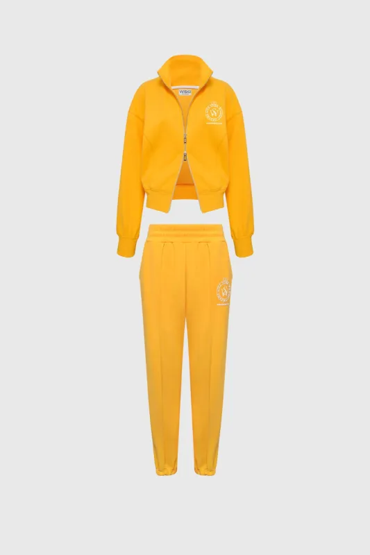 WISKII Two-Way Zipper Jacket + Relaxed High-Waist Jogger sold by WISKII Active