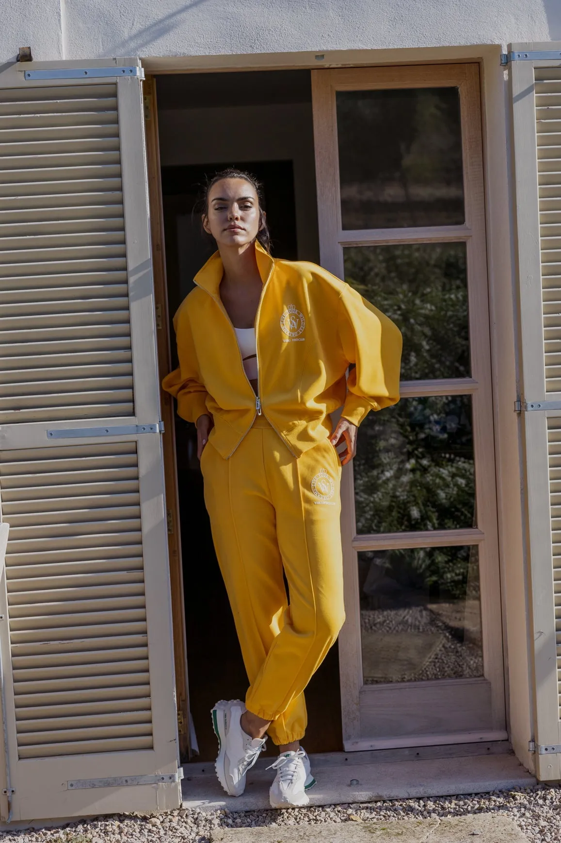 WISKII Two-Way Zipper Jacket + Relaxed High-Waist Jogger sold by WISKII Active product image thumbnail 2