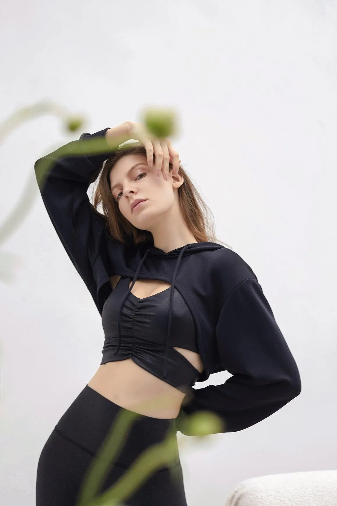 Alps Super Cropped Hoodie sold by WISKII Active product image thumbnail 2