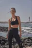 V-waist Laser Cut Sports Legging sold by WISKII Active
