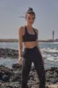 V-waist Laser Cut Sports Legging sold by WISKII Active