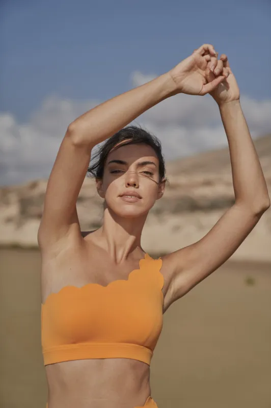 Dynamic One Shoulder Sports Bra sold by WISKII Active