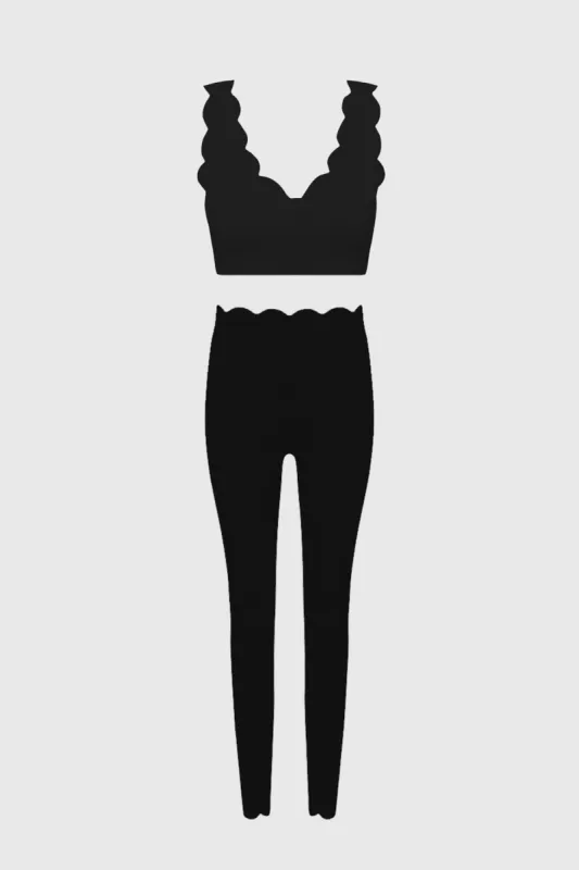 Souffle Sports Bra + 7/8 High-Waist Energy Legging sold by WISKII Active