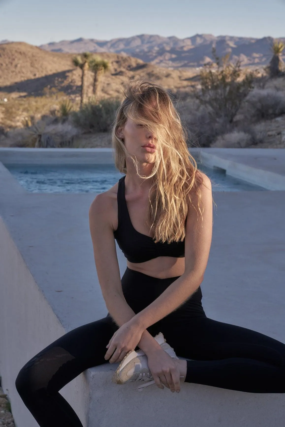 WISKII Ruched Sports Bra sold by WISKII Active product image thumbnail 4