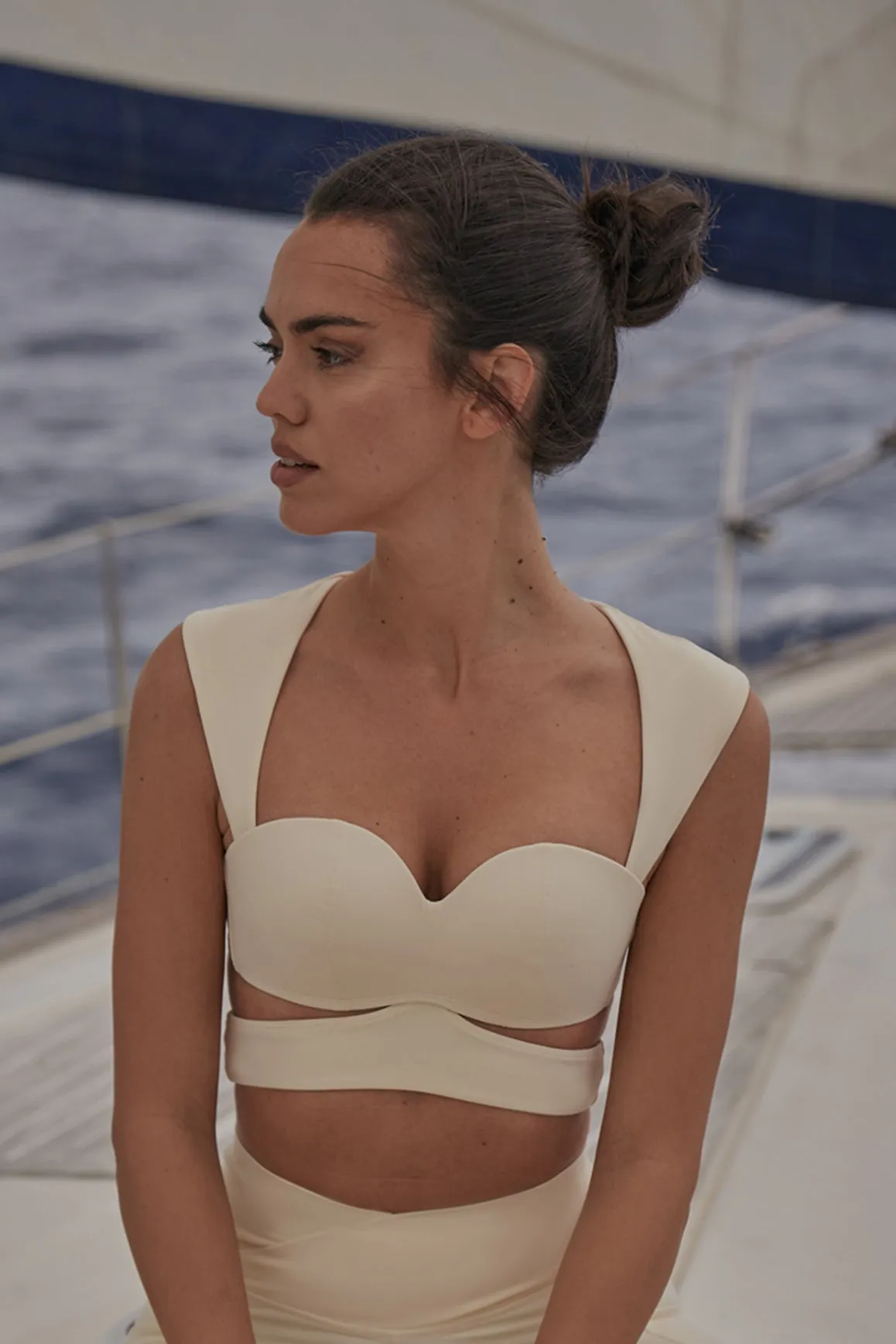 Elegant Corset Sports Bra sold by WISKII Active