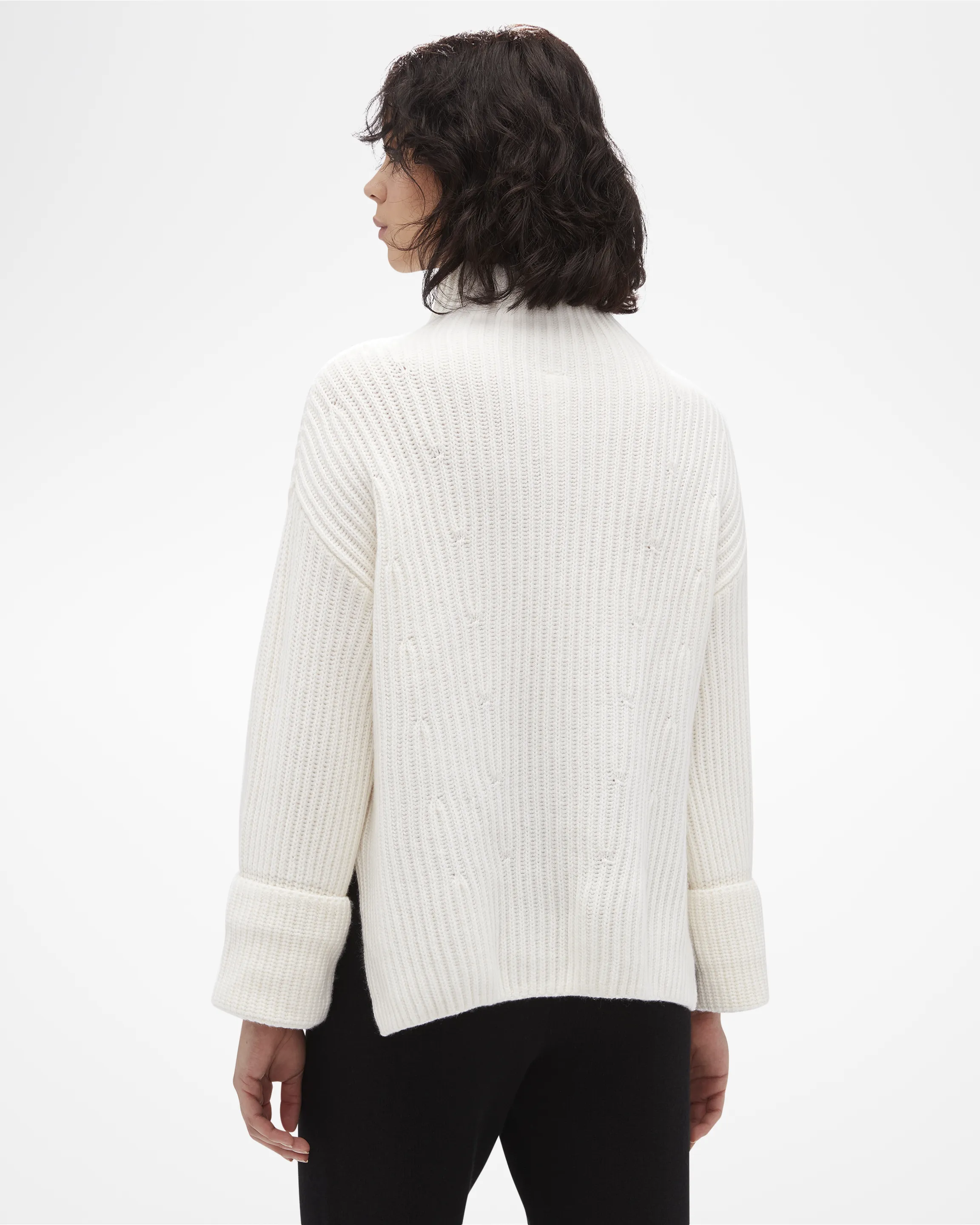 Cashmere Funnel Neck Sweater sold by ASPENX product image thumbnail 2