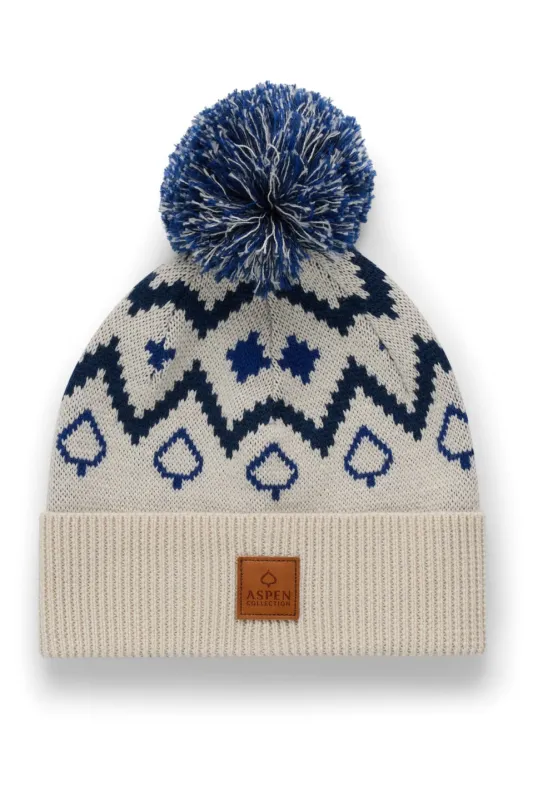 Alps Pom Beanie made by ASPENX