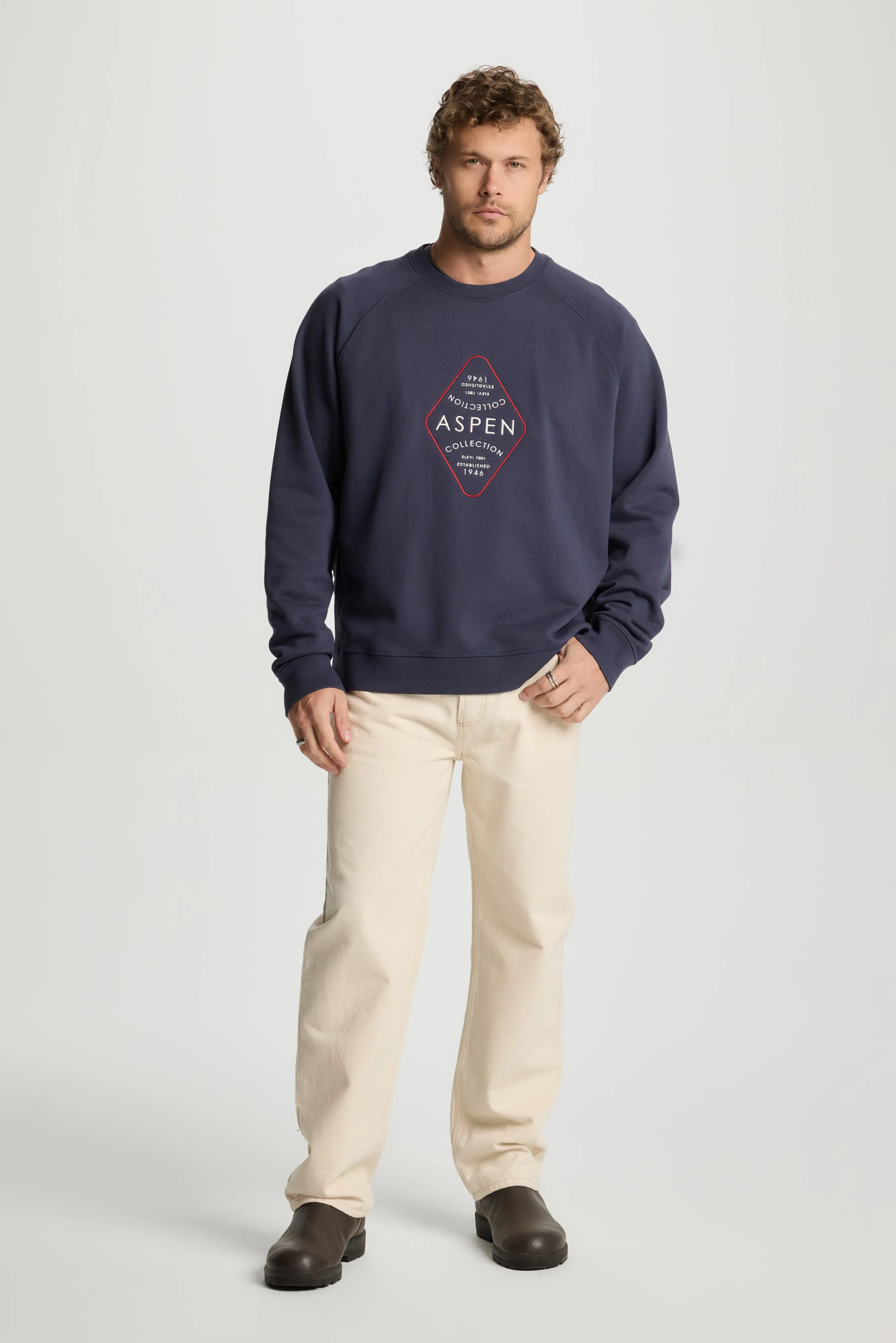 Home Base Crewneck sold by ASPENX product image thumbnail 4