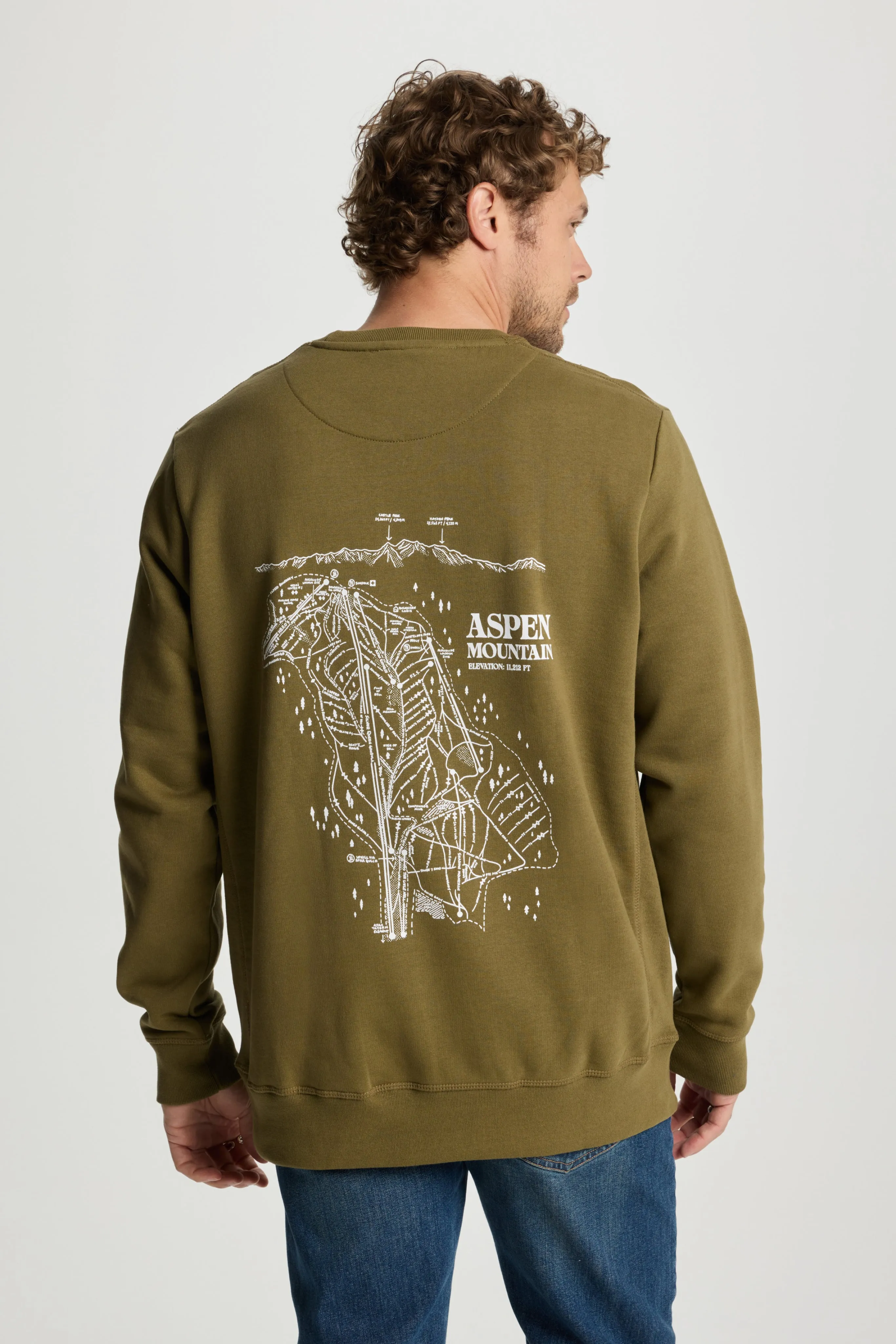 Ajax Favorite Trail Crewneck sold by ASPENX product image thumbnail 2
