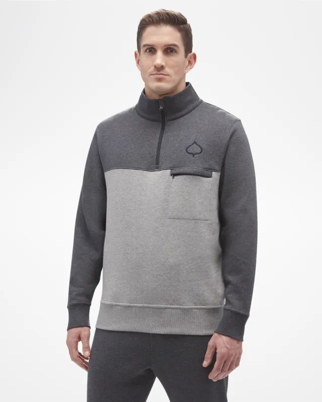 Leaf Heavyweight Fleece Men's 1/4 Zip sold by ASPENX