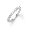 Personalized Rosecliff Birthstone Stackable Ring in 14k Gold sold by Haverhill