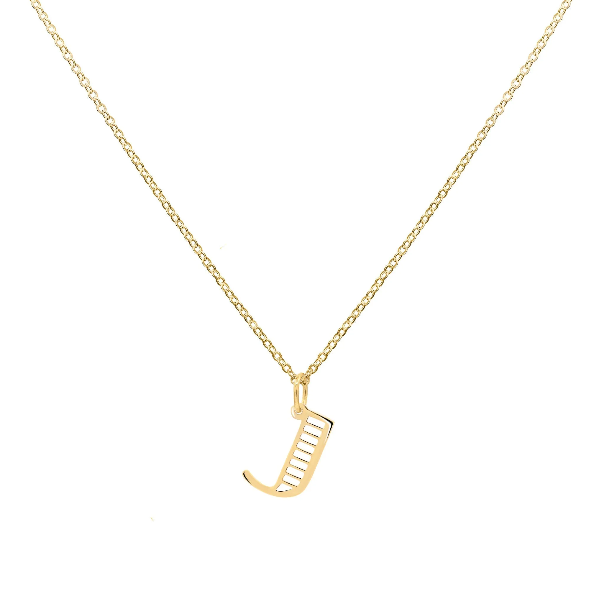 Essex Letter J Pendant in 14k Gold sold by Haverhill product image thumbnail 4