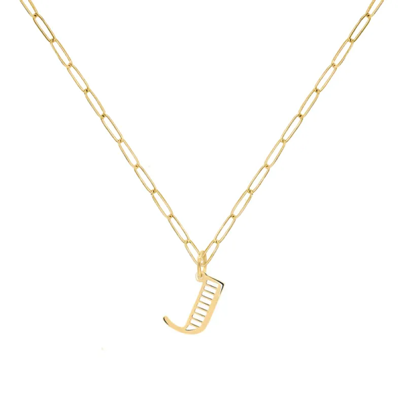 Essex Letter J Pendant in 14k Gold sold by Haverhill