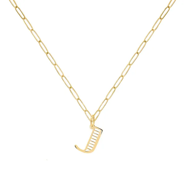 Essex Letter J Pendant in 14k Gold sold by Haverhill