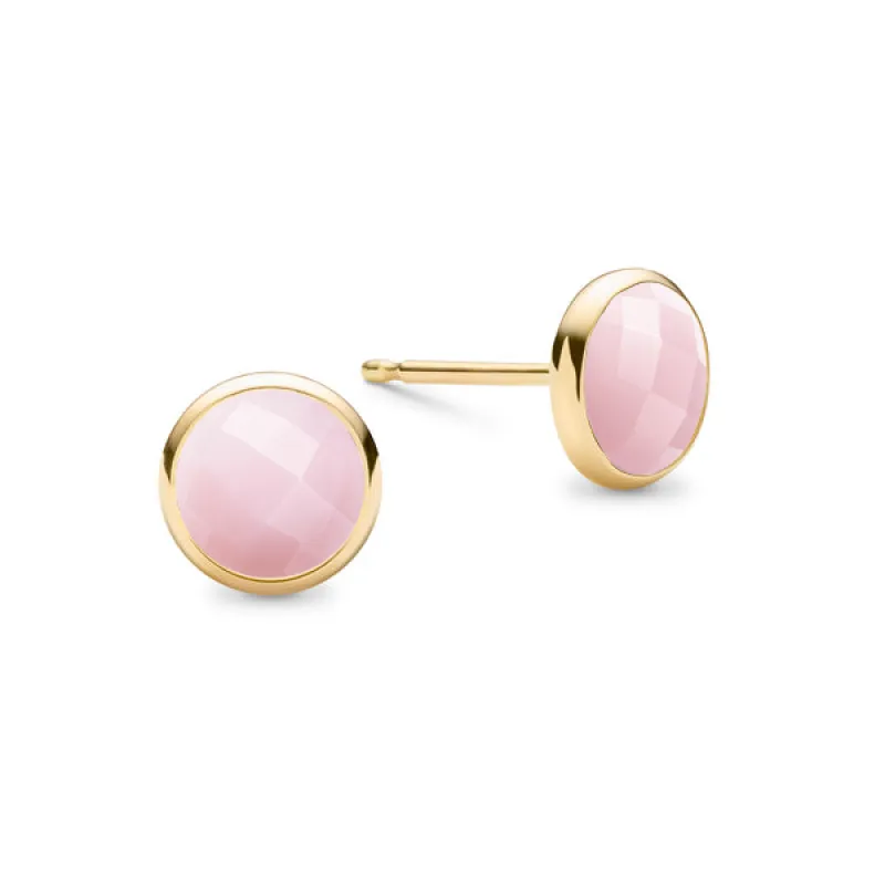 Grand Birthstone Stud Earrings in 14k Gold sold by Haverhill