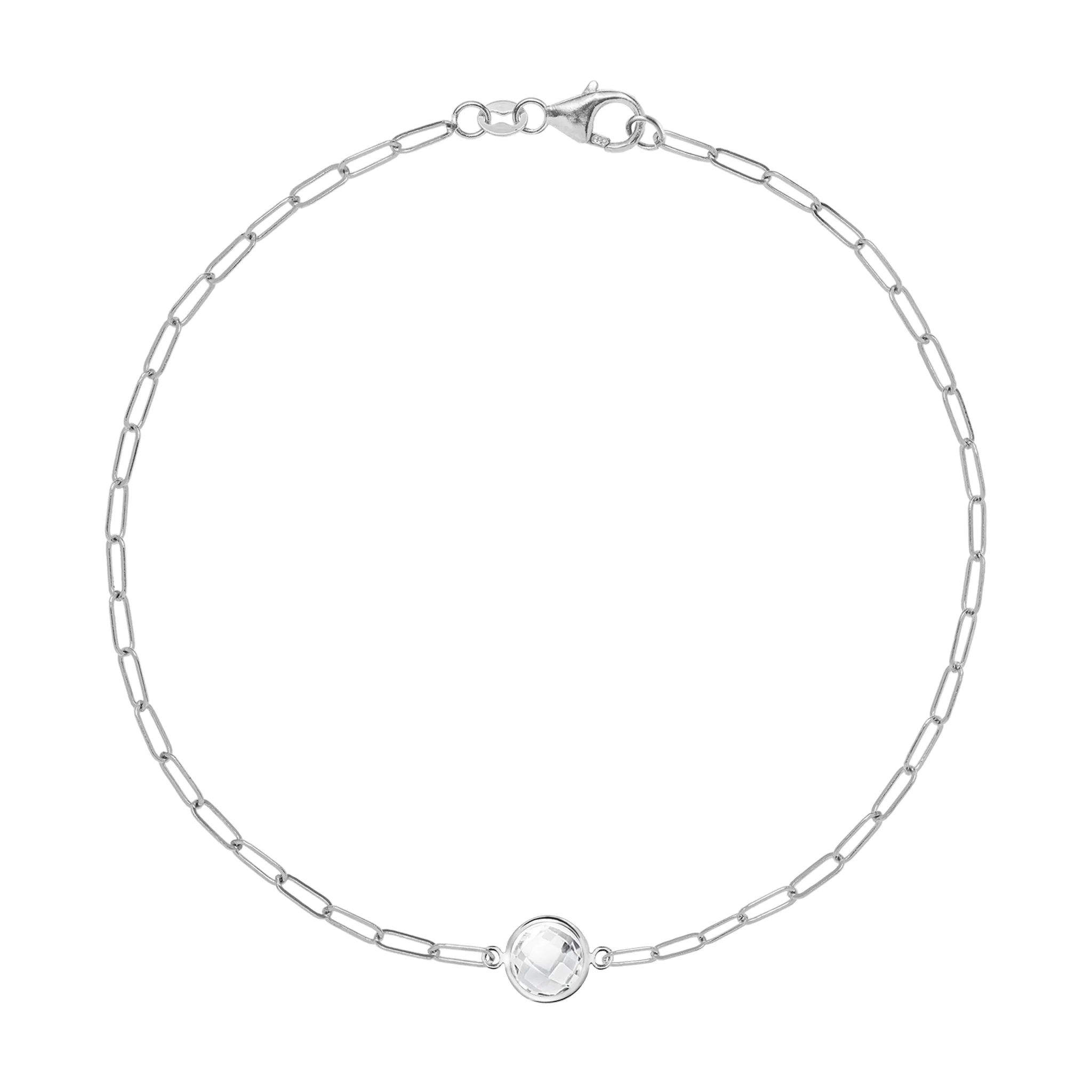 Personalized Grand 1 Birthstone Adelaide Mini Bracelet in 14k Gold sold by Haverhill product image thumbnail 5