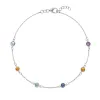 Personalized Classic 6 Birthstone Bracelet in 14k Gold sold by Haverhill