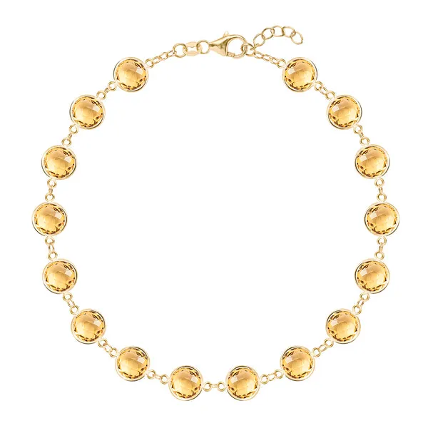 Personalized Newport Grand Bracelet in 14k Gold sold by Haverhill