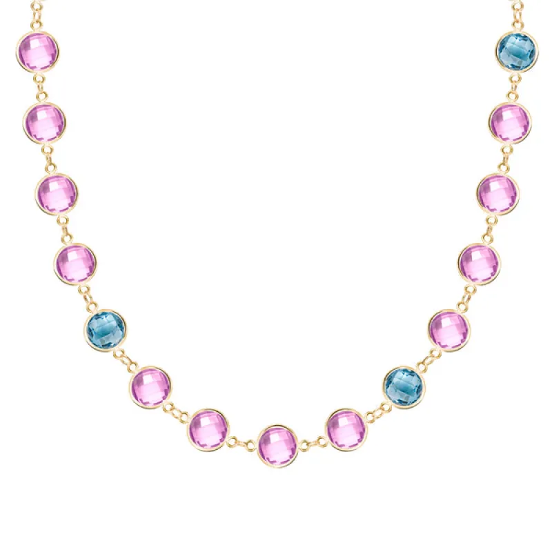 Personalized Newport Grand Necklace in 14k Gold sold by Haverhill