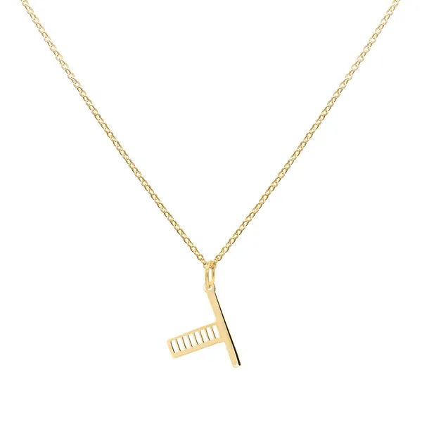 Personalized Essex Letter Pendant in 14k Gold sold by Haverhill