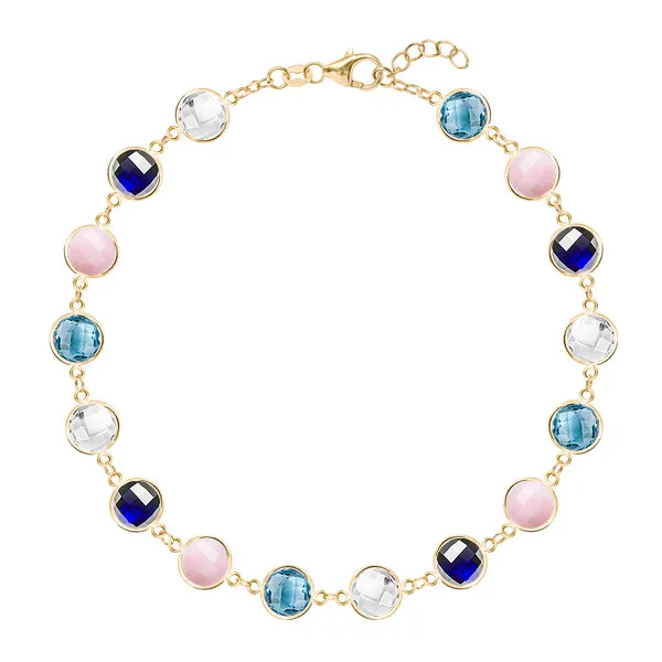 Personalized Newport Grand Bracelet in 14k Gold sold by Haverhill