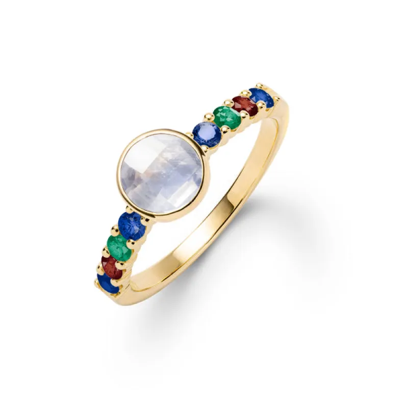 Personalized Rosecliff Grand Ring in 14k Gold sold by Haverhill